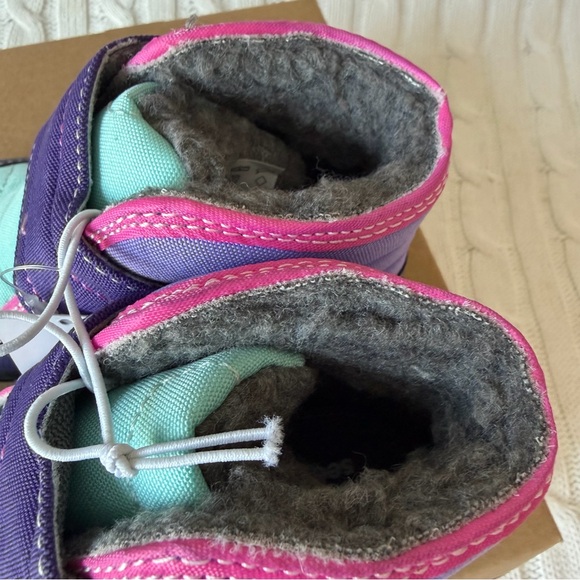 See Kai Run Blake Boots Toddler Girls Sz 11 NEW Insulated Winter Boot Ergonomic - Picture 6 of 11